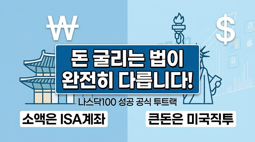5060 파이어족 필독: 건보료 폭탄 피하고 나스닥으로 목돈 만드는 법